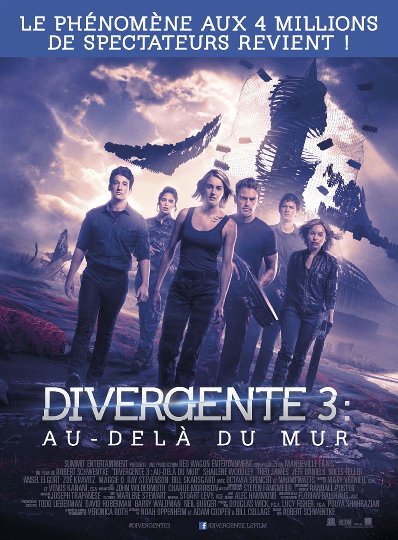 Image de l'objet &laquo; DIVERGENTE 3 BLURAY &raquo;