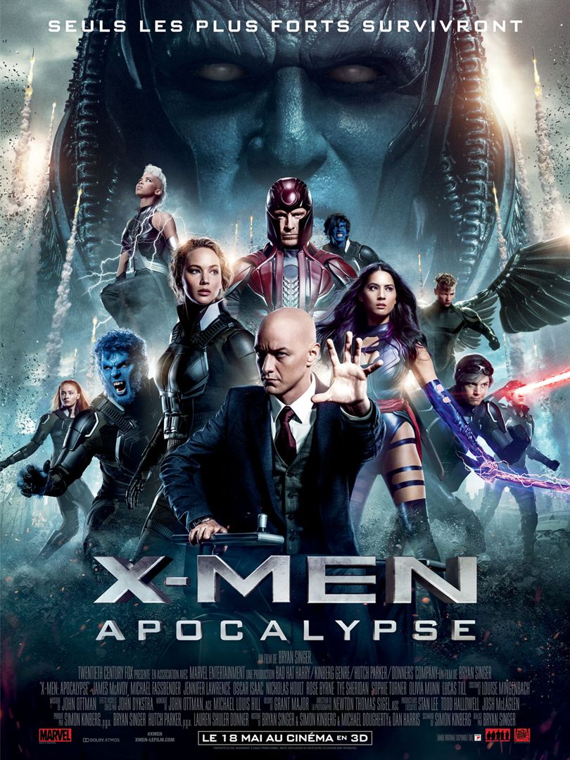 Image de l'objet &laquo; X MEN APOCALYPSE - BLURAY &raquo;
