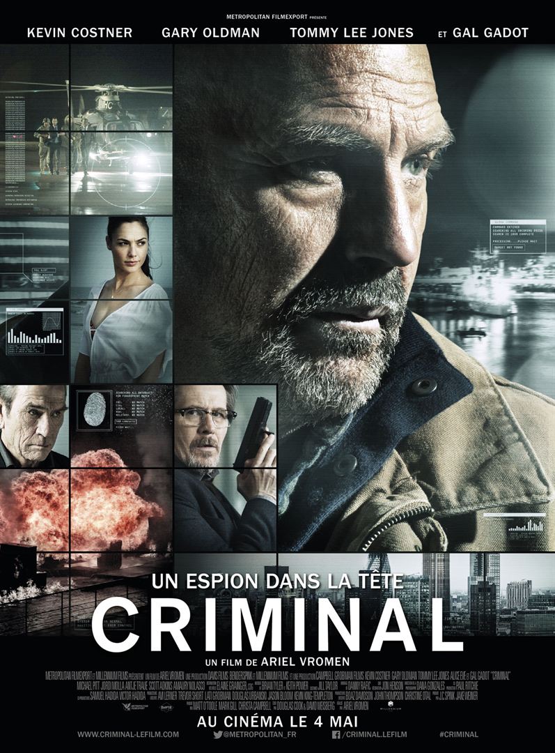 Image de l'objet &laquo; CRIMINAL UN ESPION DANS LA TETE – BLURAY &raquo;
