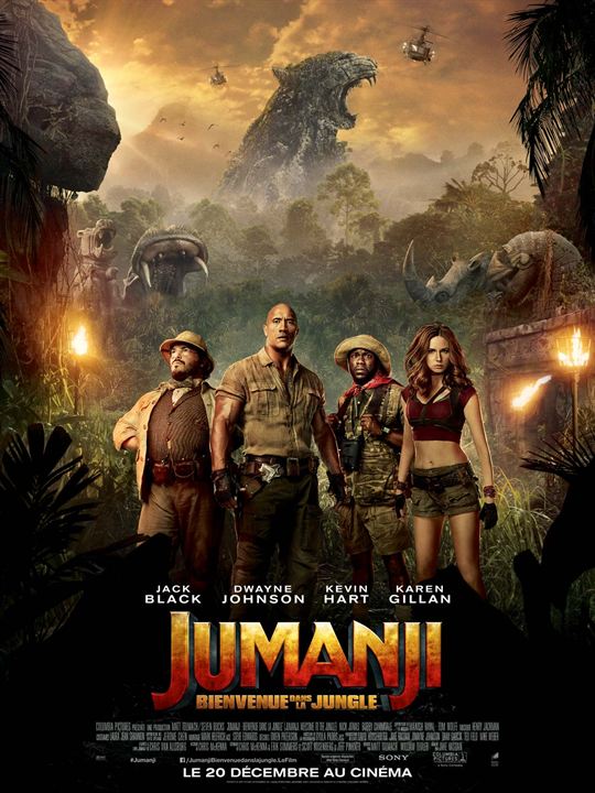 Image de l'objet &laquo; JUMANJI BIENVENUE DANS LA JUNGLE - BLURAY &raquo;